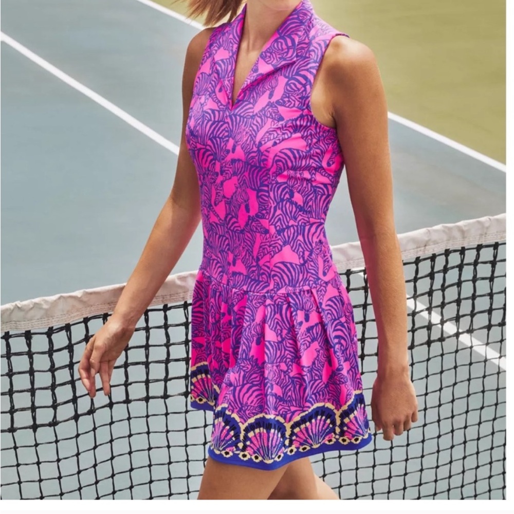 LILLY PULITZER Women’s UPF 50+ Luxletic Federica Golf Dress NEW